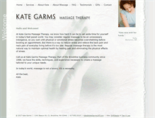 Tablet Screenshot of kategarms.com